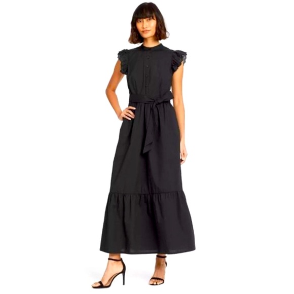 Who what wear embroidered maxi dress  Sz M - Picture 1 of 9